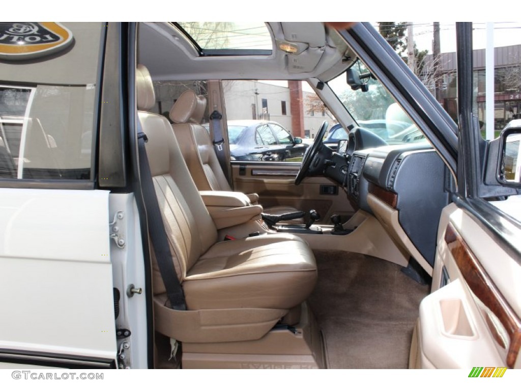 Beige Interior 1995 Land Rover Range Rover County LWB Photo #57543687