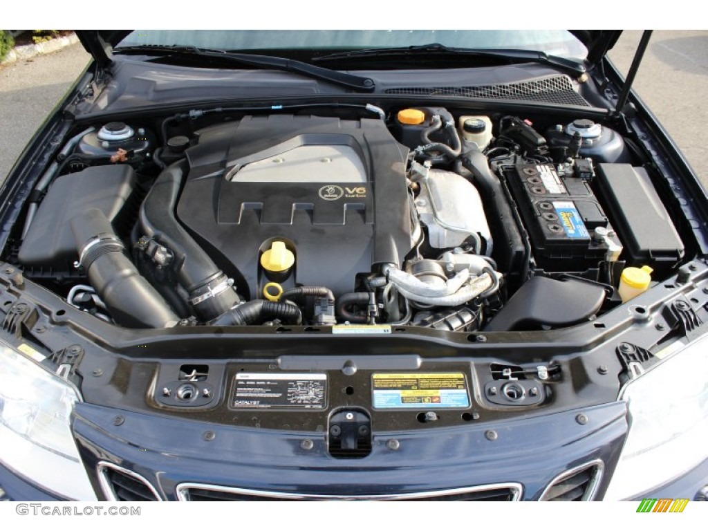 2006 Saab 9-3 Aero Convertible 2.8 Liter Turbocharged DOHC 24V VVT V6 Engine Photo #57544308