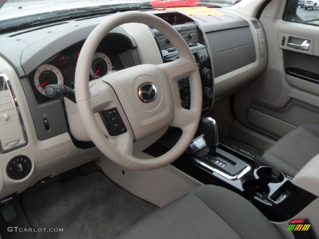Graystone Interior 2010 Mazda Tribute i Sport Photo #57544340