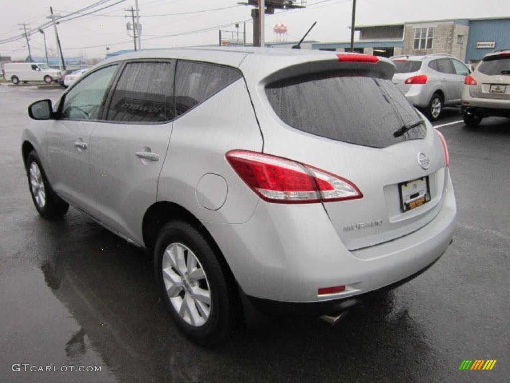 2011 Murano S AWD - Brilliant Silver / Black photo #9