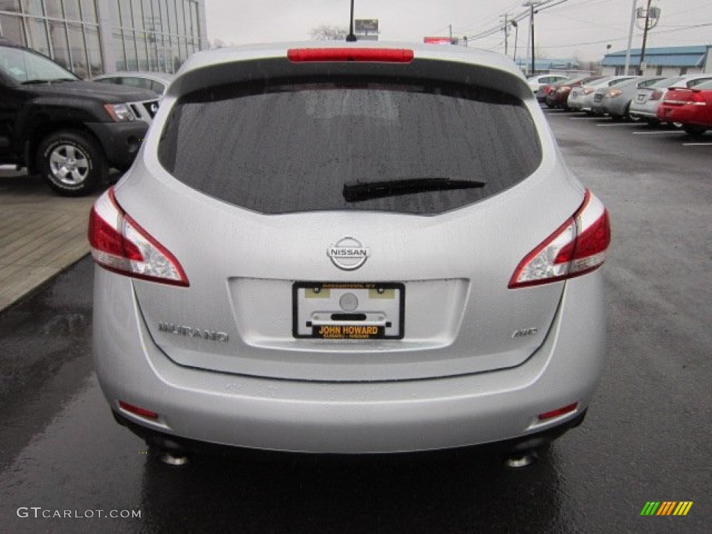 2011 Murano S AWD - Brilliant Silver / Black photo #10