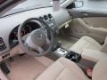 2012 Nissan Altima Blonde Interior Prime Interior Photo