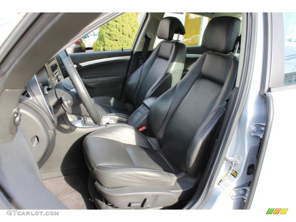 Black Interior 2008 Saab 9-3 Aero Sport Sedan Photo #57544759