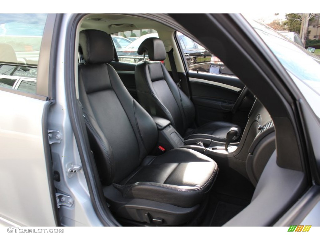 Black Interior 2008 Saab 9-3 Aero Sport Sedan Photo #57544891
