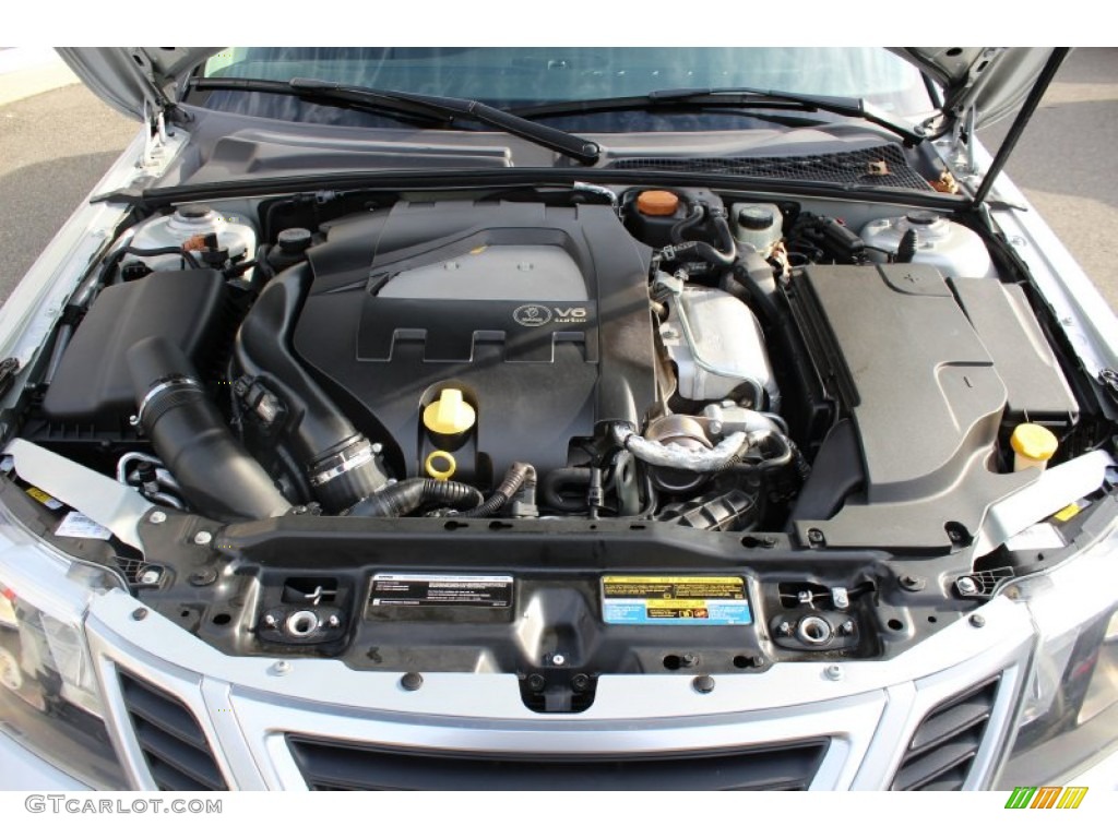 2008 Saab 9-3 Aero Sport Sedan Engine Photos