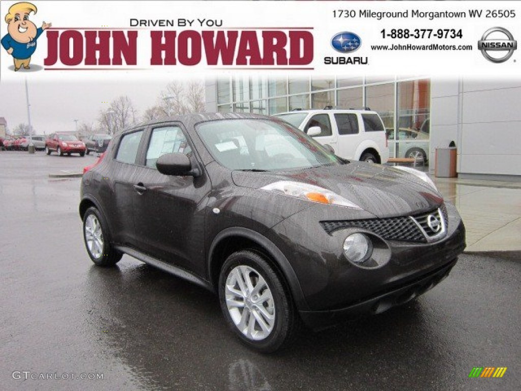 2012 Juke S AWD - Metallic Bronze / Black/Silver Trim photo #1