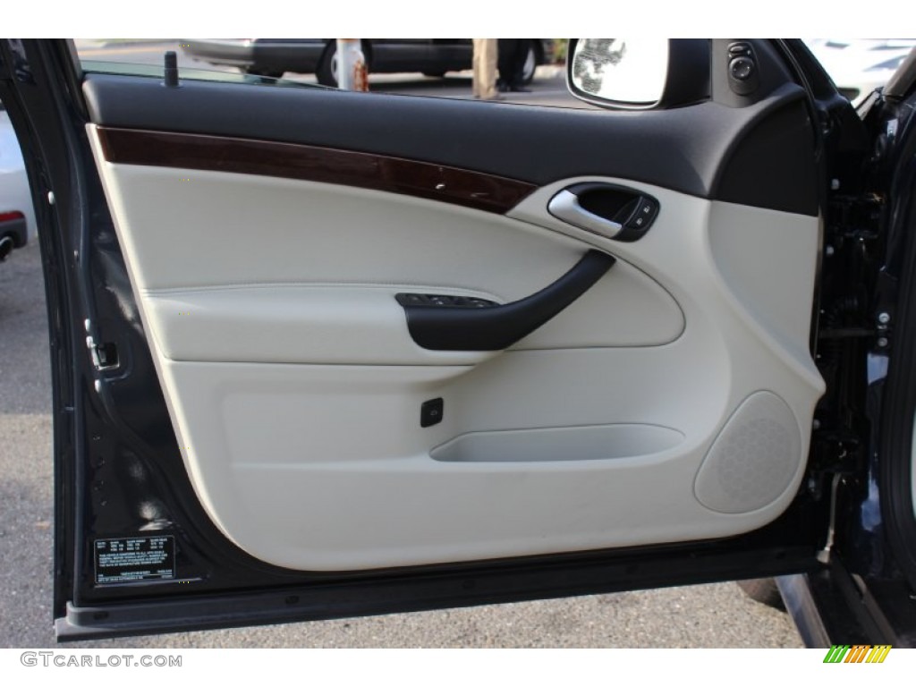 2011 Saab 9-3 2.0T Sport Sedan Parchment Door Panel Photo #57545020
