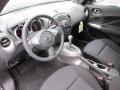  2012 Juke S AWD Black/Silver Trim Interior