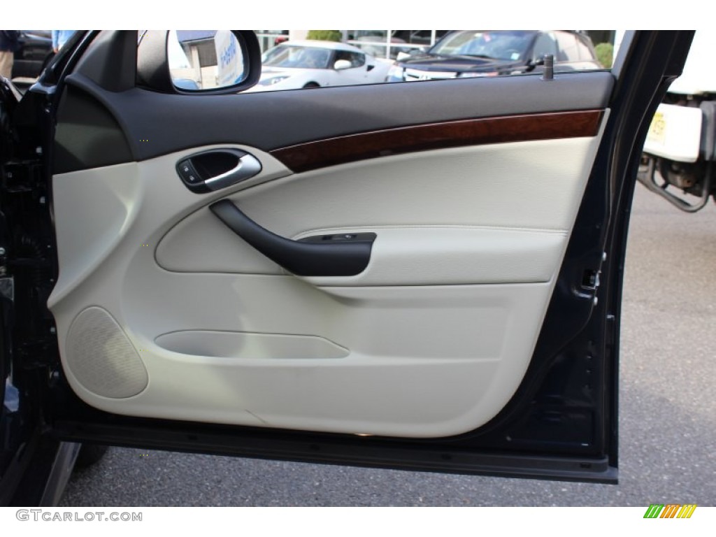2011 Saab 9-3 2.0T Sport Sedan Parchment Door Panel Photo #57545139