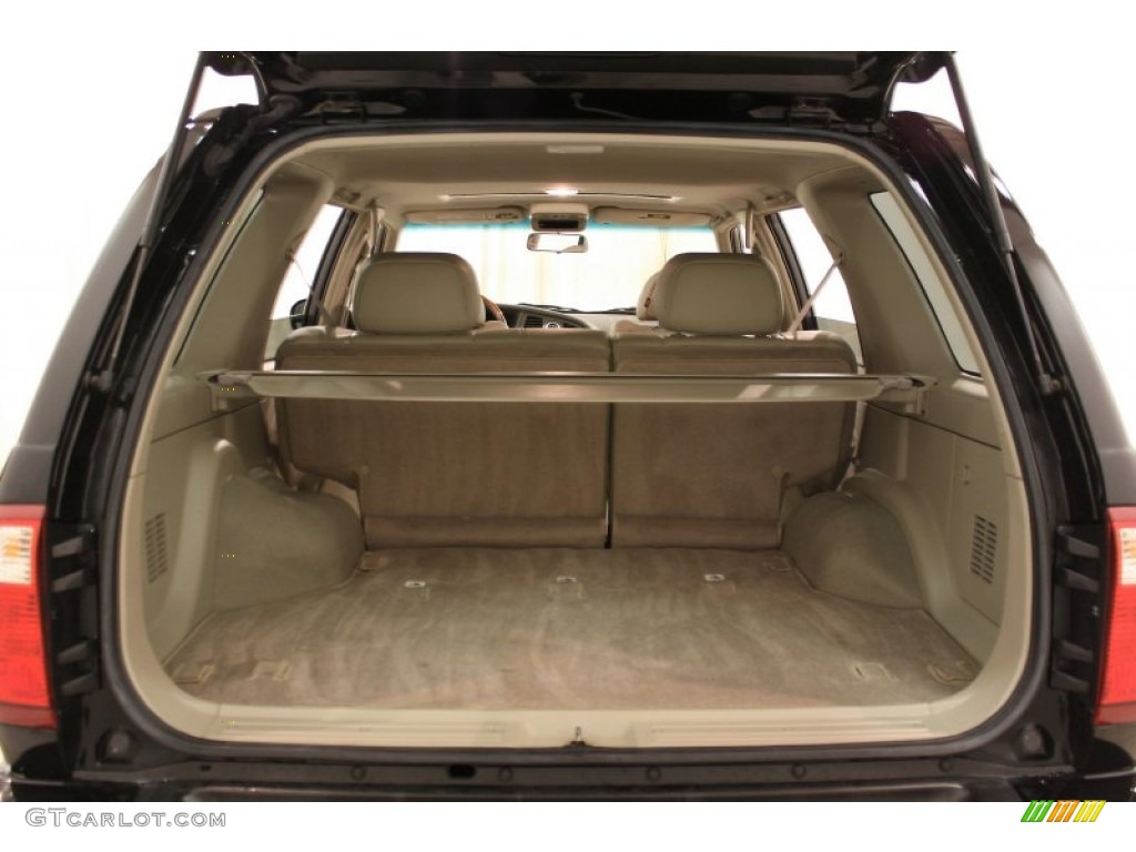 2002 QX4 4x4 - Black Obsidian / Stone Beige photo #21