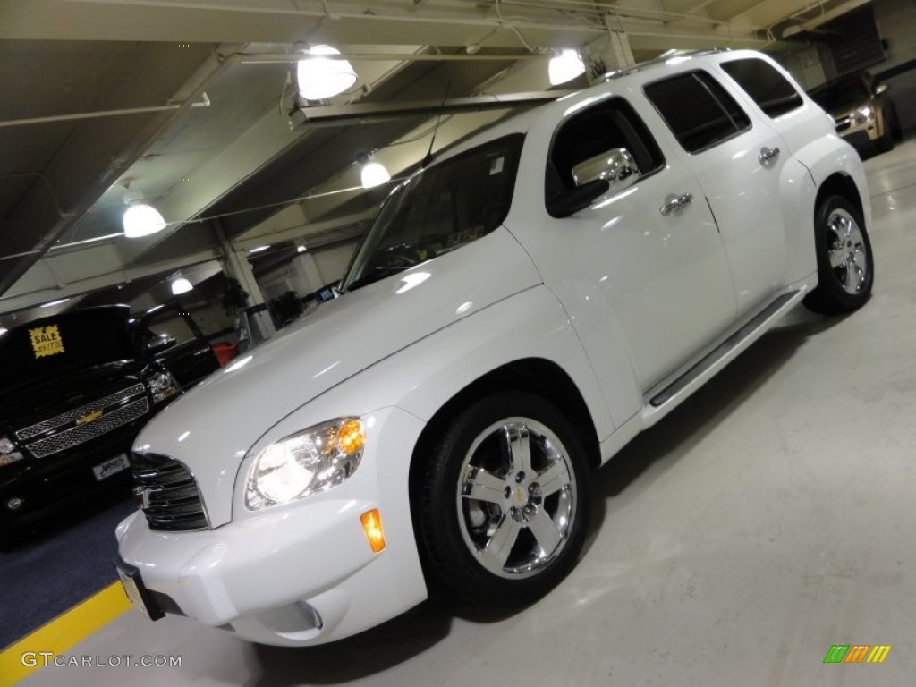 2011 HHR LT - Arctic Ice White / Ebony photo #2