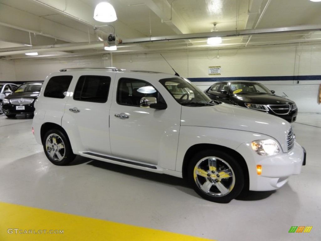 2011 HHR LT - Arctic Ice White / Ebony photo #6