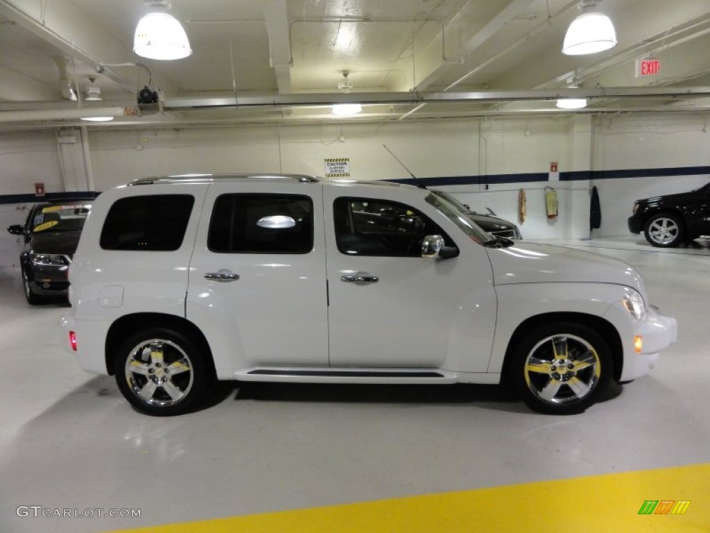 2011 HHR LT - Arctic Ice White / Ebony photo #7