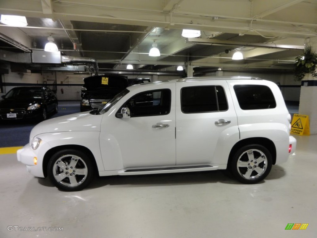 2011 HHR LT - Arctic Ice White / Ebony photo #11