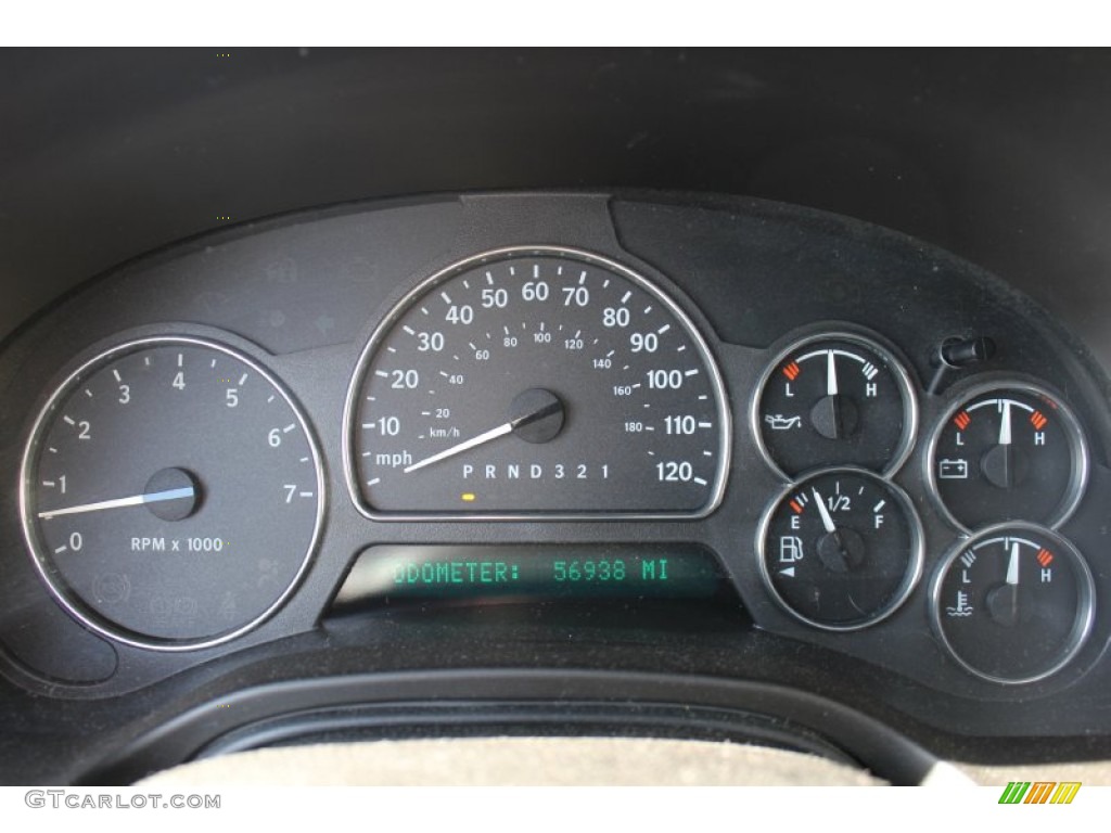 2006 Saab 9-7X 5.3i Gauges Photo #57545990