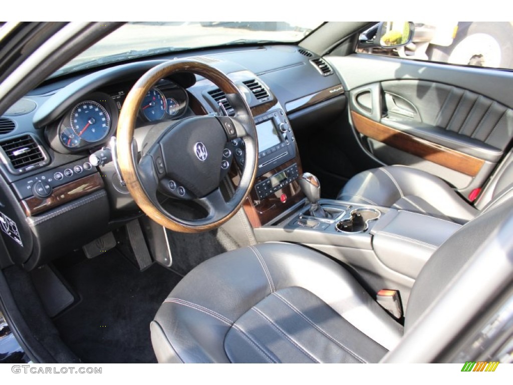 Nero Interior 2010 Maserati Quattroporte S Photo #57546223