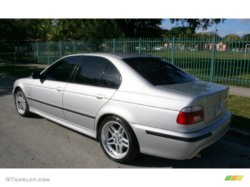 Titanium Silver Metallic 2003 BMW 5 Series 540i Sedan Exterior Photo #57547355