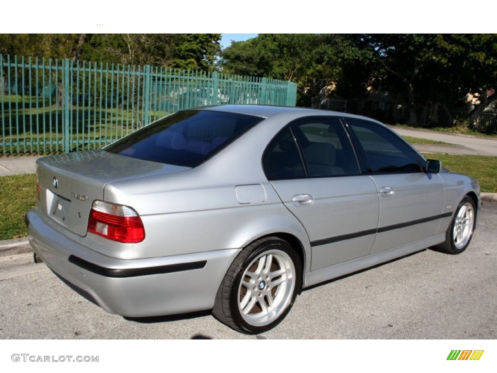 Titanium Silver Metallic 2003 BMW 5 Series 540i Sedan Exterior Photo #57547387