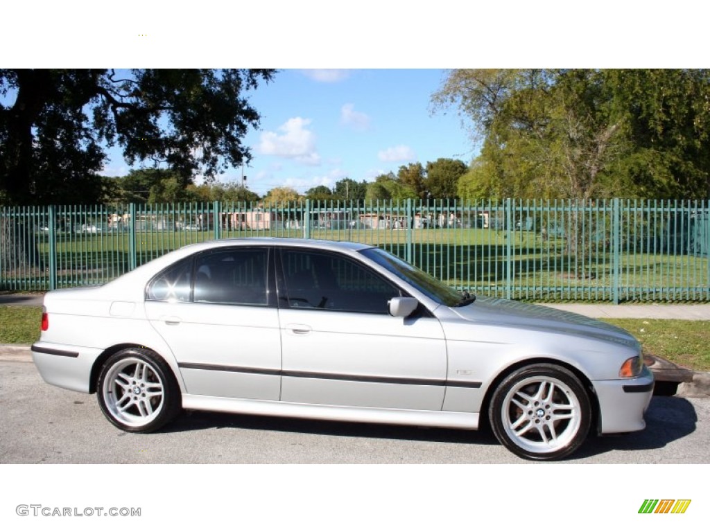 Titanium Silver Metallic 2003 BMW 5 Series 540i Sedan Exterior Photo #57547403