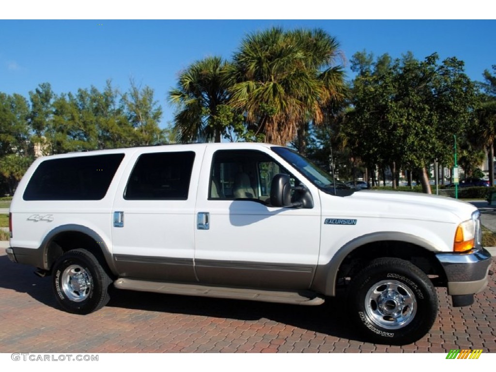 Oxford White 2000 Ford Excursion Limited 4x4 Exterior Photo #57548277