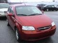 2008 Sport Red Metallic Chevrolet Aveo Aveo5 LS  photo #1