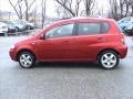 2008 Sport Red Metallic Chevrolet Aveo Aveo5 LS  photo #5