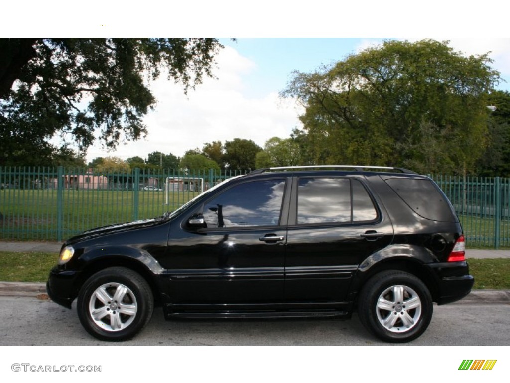 2005 ML 350 4Matic - Black / Ash photo #3