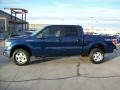 2011 Dark Blue Pearl Metallic Ford F150 XLT SuperCrew 4x4  photo #2