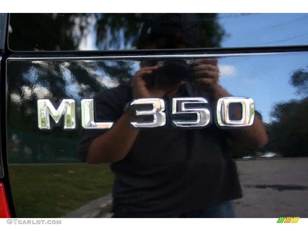 2005 ML 350 4Matic - Black / Ash photo #47