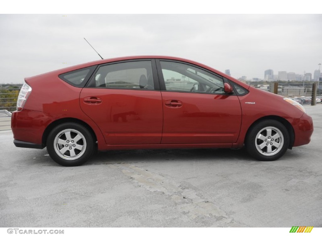 Barcelona Red Metallic 2006 Toyota Prius Hybrid Exterior Photo #57550159