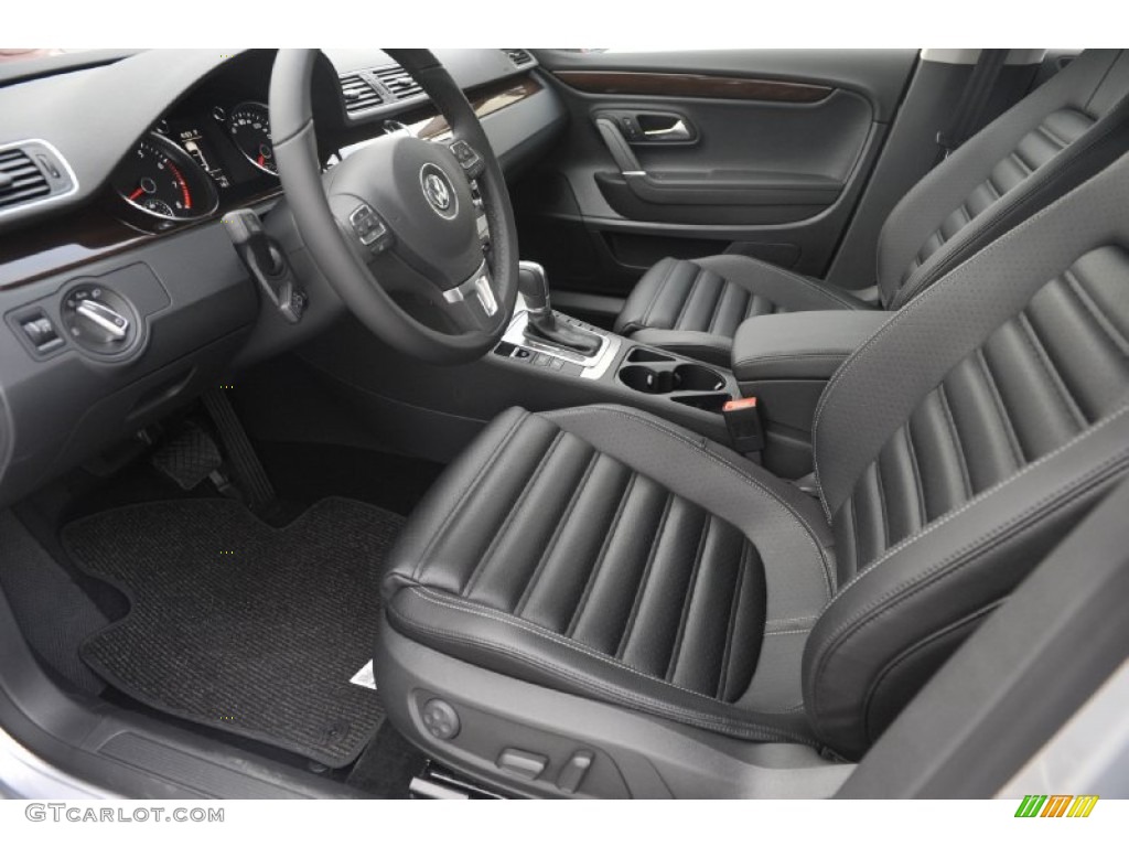 Black Interior 2012 Volkswagen CC Lux Limited Photo #57552287