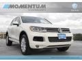 2012 Campanella White Volkswagen Touareg VR6 FSI Sport 4XMotion  photo #1