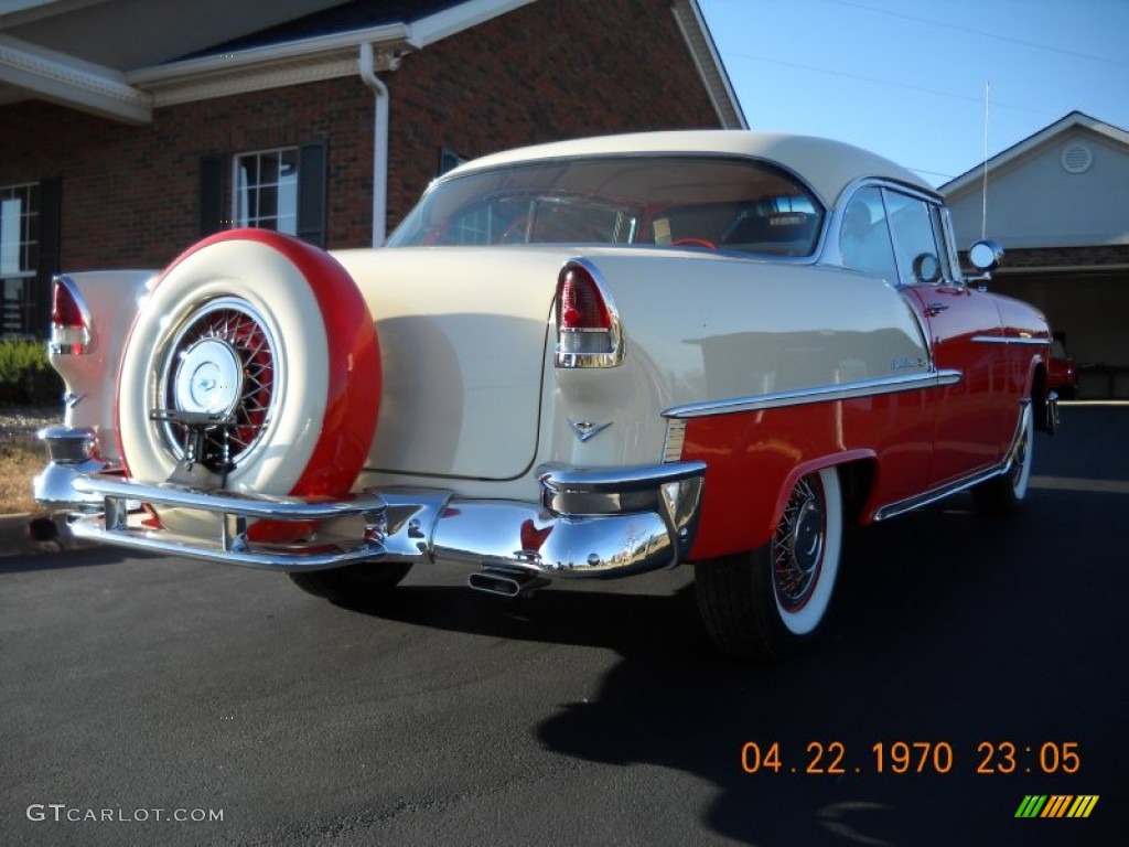 1955 Bel Air 2 Door Hard Top - Red/White / Red/White photo #12