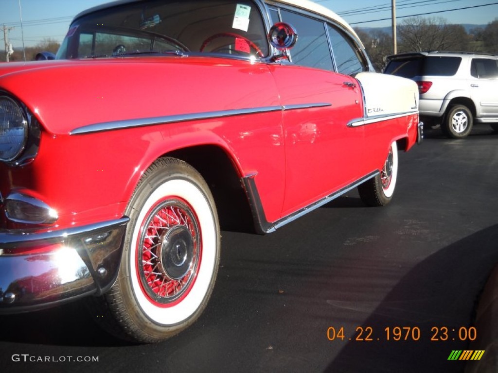 1955 Bel Air 2 Door Hard Top - Red/White / Red/White photo #17