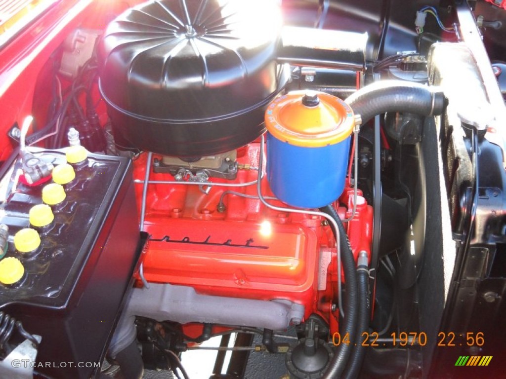 1955 Chevrolet Bel Air 2 Door Hard Top 263 cid OHV 16-Valve V8 Engine Photo #57553655