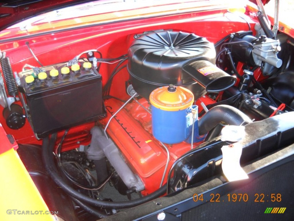 1955 Chevrolet Bel Air 2 Door Hard Top 263 cid OHV 16-Valve V8 Engine Photo #57553721