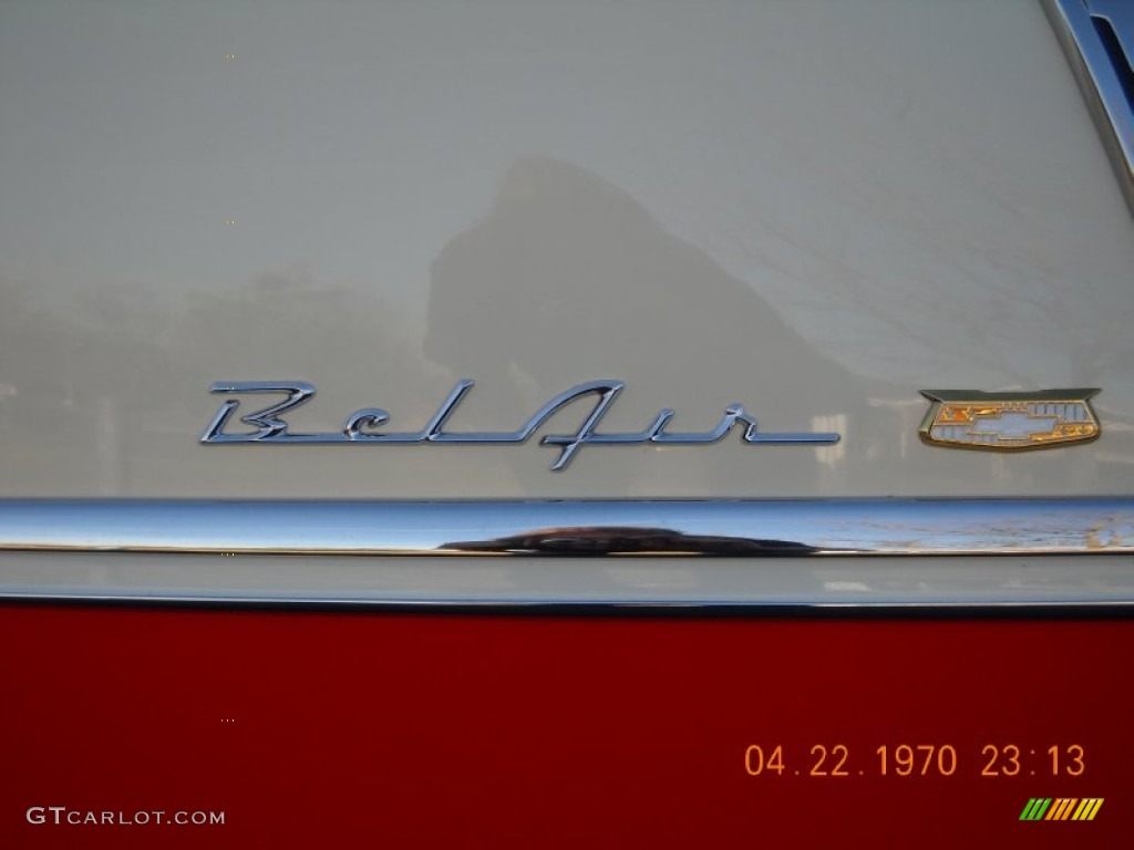 1955 Bel Air 2 Door Hard Top - Red/White / Red/White photo #88