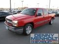 2005 Victory Red Chevrolet Silverado 1500 LS Extended Cab  photo #1