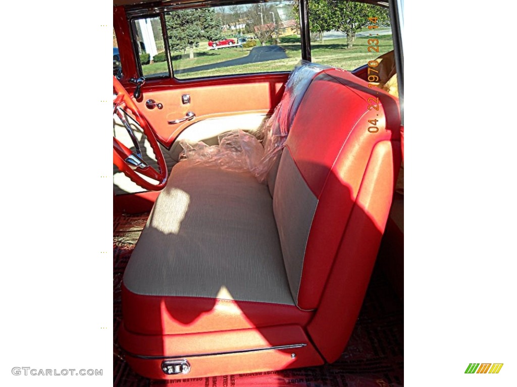 1955 Bel Air 2 Door Hard Top - Red/White / Red/White photo #93