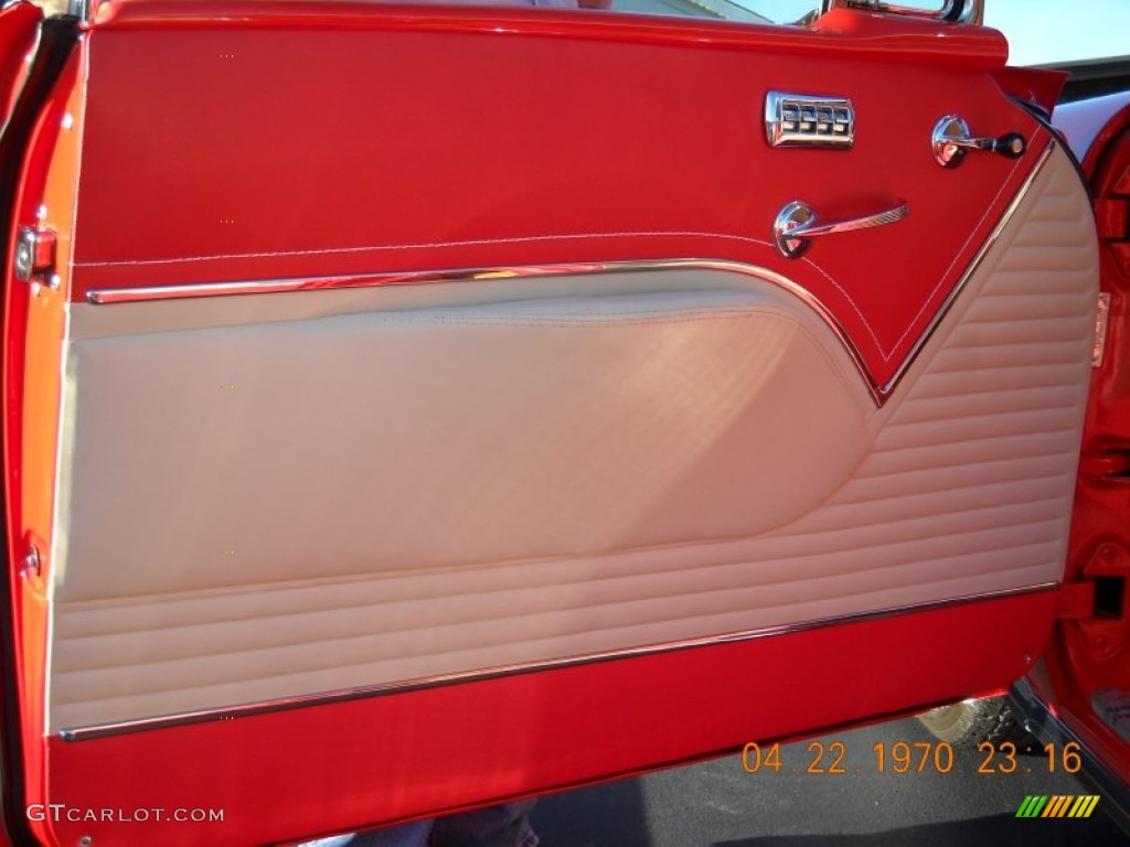 1955 Bel Air 2 Door Hard Top - Red/White / Red/White photo #104