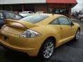 2009 Solar Satin Yellow Mitsubishi Eclipse GT Coupe  photo #2