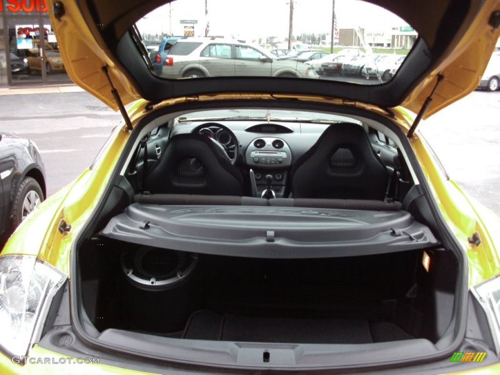 2009 Eclipse GT Coupe - Solar Satin Yellow / Dark Charcoal photo #10