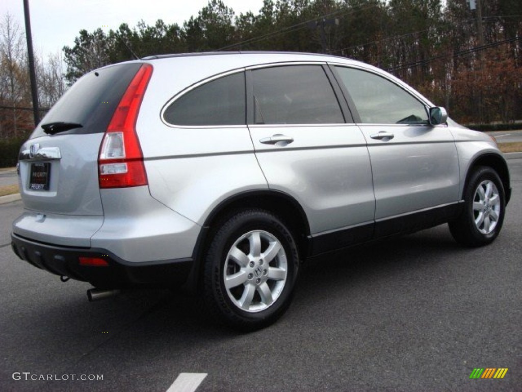2009 CR-V EX-L 4WD - Alabaster Silver Metallic / Gray photo #6
