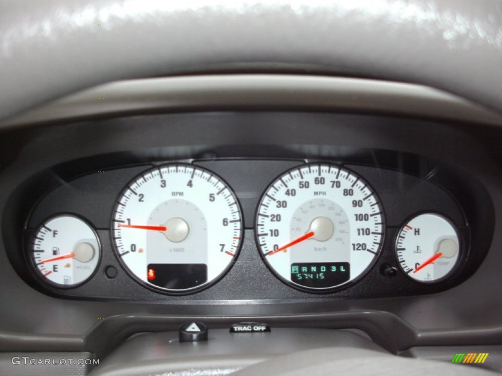 2004 Dodge Stratus SE Sedan Gauges Photo #57555929