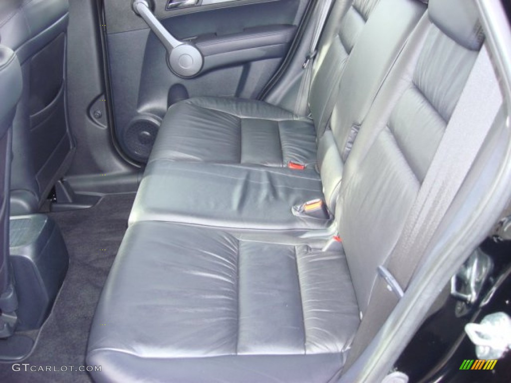 2009 CR-V EX-L 4WD - Crystal Black Pearl / Black photo #10