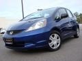 2009 Blue Sensation Pearl Honda Fit   photo #1