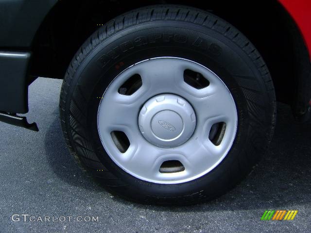 2006 F150 XL Regular Cab - Bright Red / Medium Flint photo #11