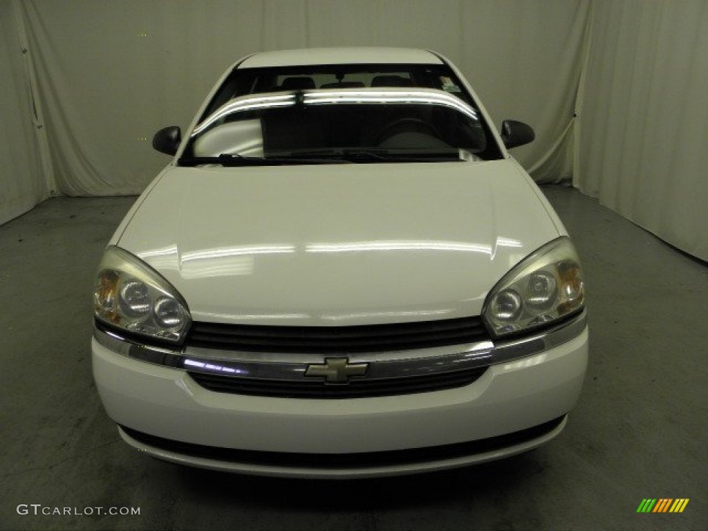 2005 Malibu Sedan - White / Gray photo #2