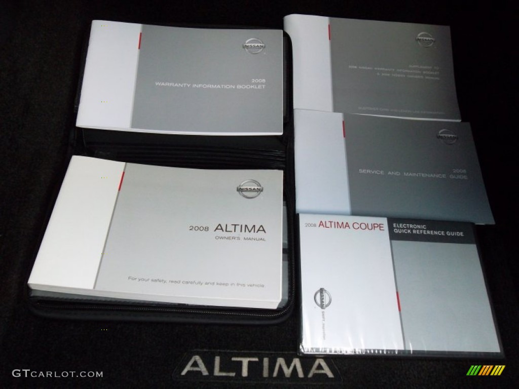 2008 Altima 2.5 S Coupe - Dark Slate Metallic / Charcoal photo #59
