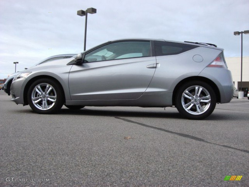 Storm Silver Metallic 2011 Honda CR-Z EX Navigation Sport Hybrid Exterior Photo #57558410